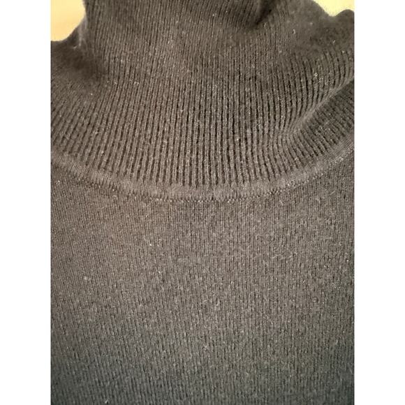 Everlane 100% Cashmere Turtleneck Sweater • Navy Blue • Size Large - Picture 6 of 6